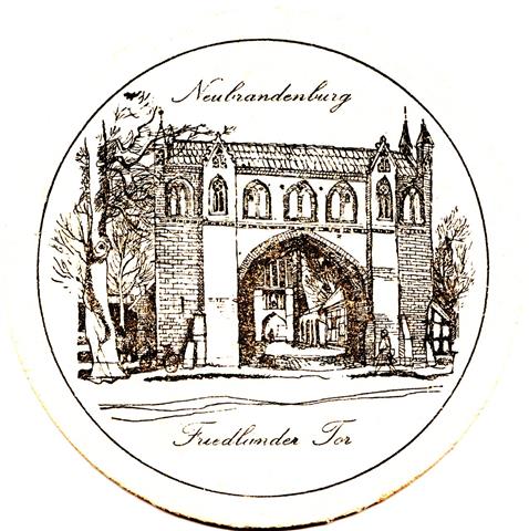 neubrandenburg nb-mv nord veb rund 1b (215-friedlnder tor-schwarz)